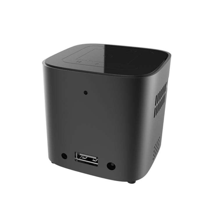 WEJOY DL-S12 Mini Portable 50 ANSI Lumens DLP Smart Projector with Remote Control & Holder, Android 7.1.2, 2GB DDR3+16GB, RK3128 Quad Core ARM Cortex-A7 up to 1.2GHz, Support WiFi / USB / Audio OUT / DC IN