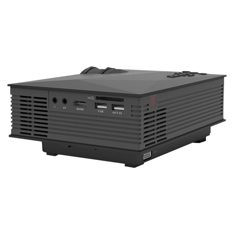 UC68 80ANSI 800x400 домашний кинотеатр мультимедийный HD 1080P светодиодный проектор, поддержка USB/SD/HDMI/VGA/IR