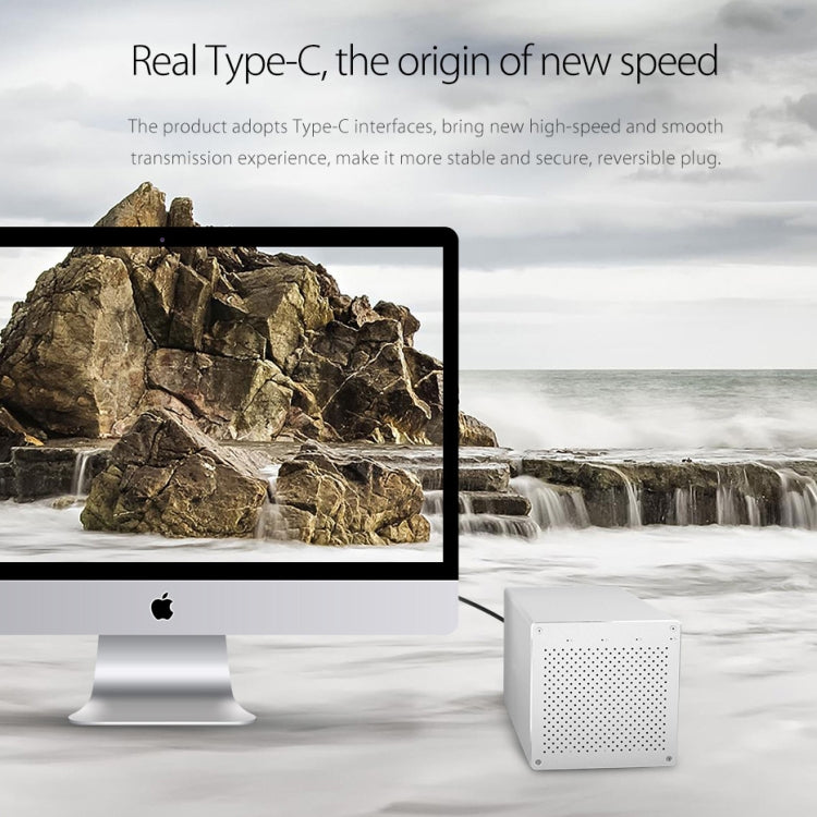ORICO Honeycomb Series WS400RC3 SATA 3.5 inch 40TB USB-C / Type-C 4 Bays Aluminum Alloy HDD / SSD Enclosure with Raid