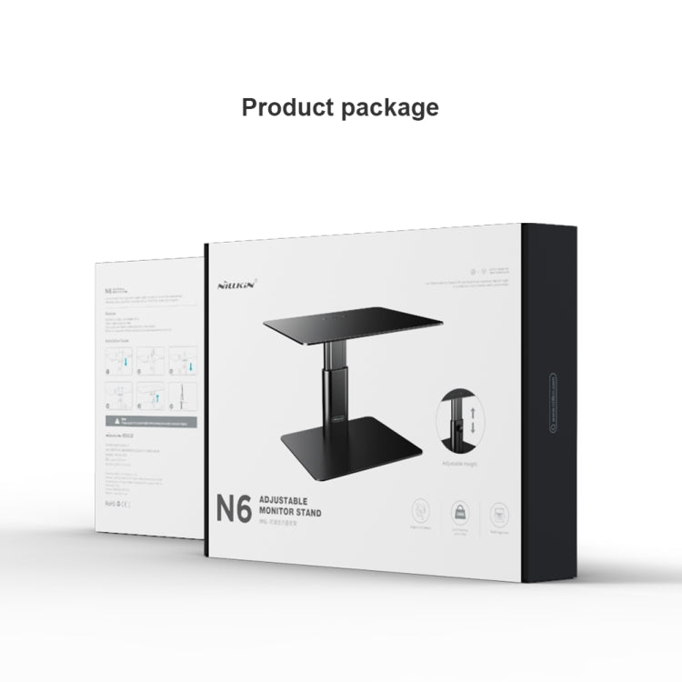 NILLKIN N6 regulējams augstas klases klēpjdatora monitora statīva turētājs