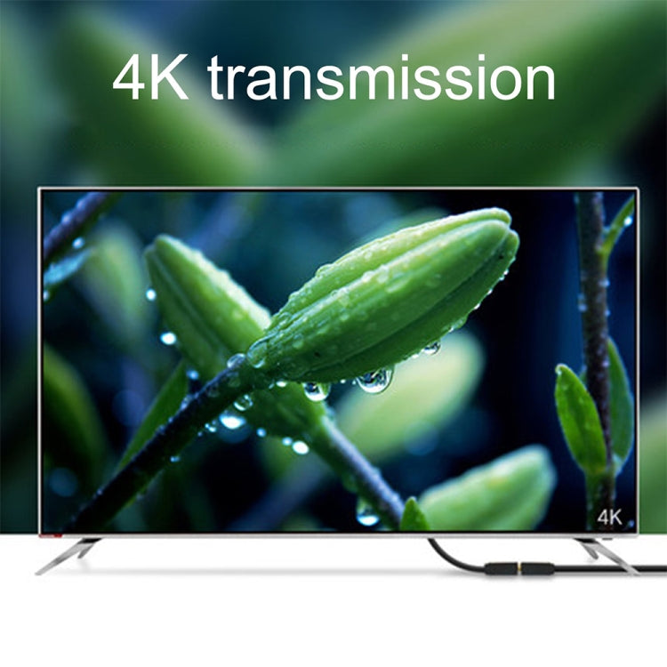 4K HDMI vīriešu un sieviešu rotējošs apzeltīts pagarinātāja līnijas pārveidotāja adapteris