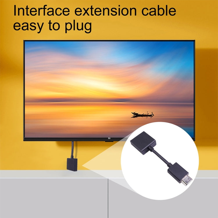 4K HDMI vīriešu un sieviešu rotējošs apzeltīts pagarinātāja līnijas pārveidotāja adapteris