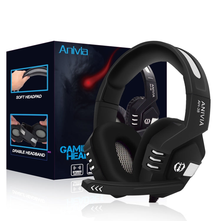 Проводная игровая гарнитура Anivia AH38 3,5 мм с микрофоном