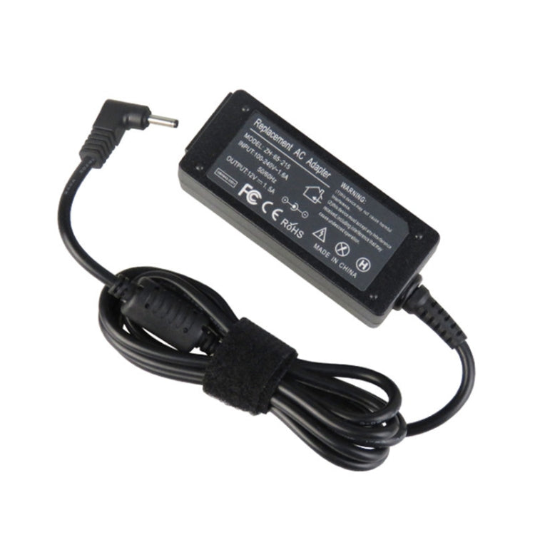 ZH-65-215 12 V 1,5 A strāvas adapteris Acer klēpjdatoram, vada garums: 1,5 m