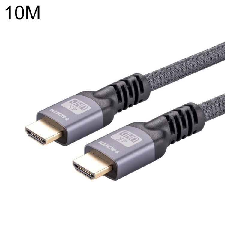 HDMI 2.0 vīriešu un HDMI 2.0 vīriešu 4K Ultra-HD pītais adaptera kabelis