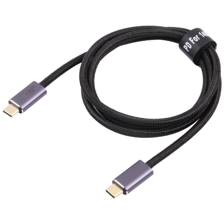 Кабель USB 2.0 USB-C/Type-C (штекер) – USB-C/Type-C (штекер) в оплетке, 140 Вт