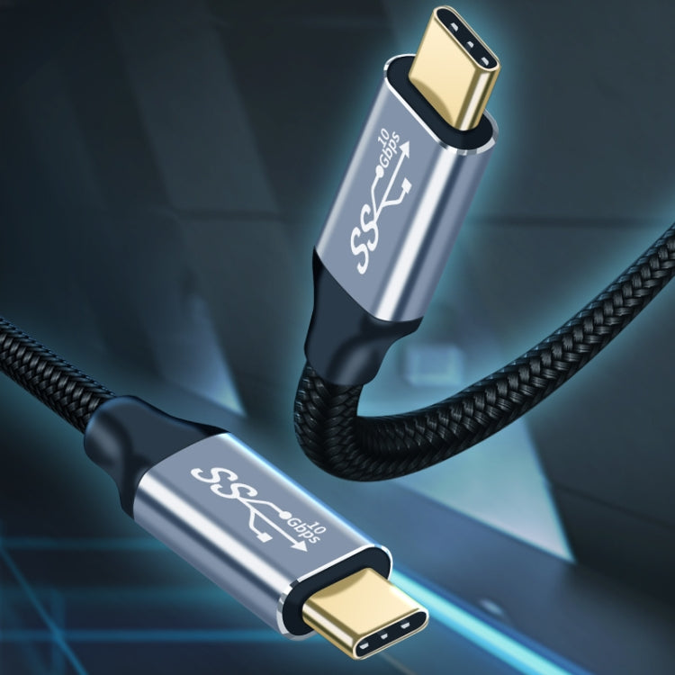 Кабель для зарядки и передачи данных USB-C/Type-C 10 Гбит/с (штекер-штекер)