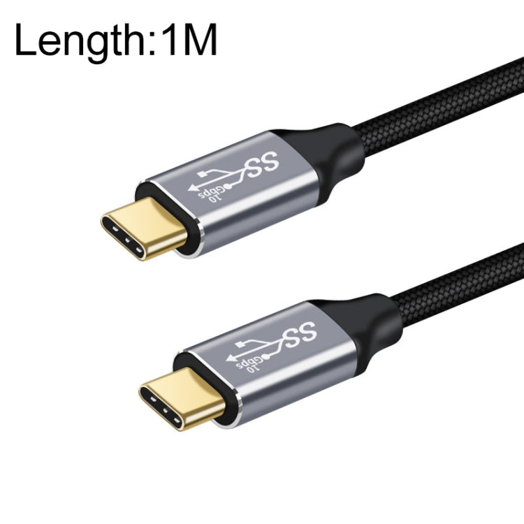 Кабель для зарядки и передачи данных USB-C/Type-C 10 Гбит/с (штекер-штекер)