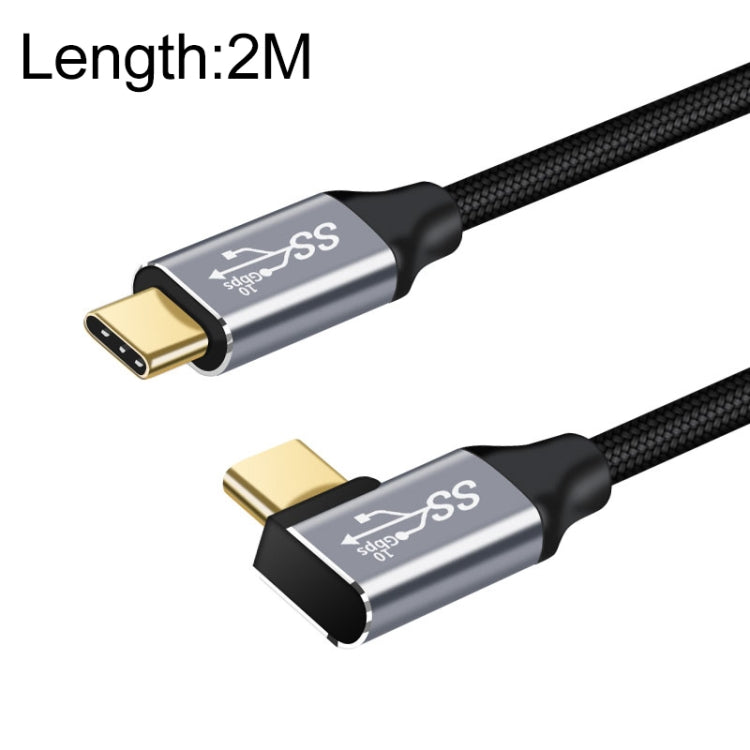 Кабель для зарядки и передачи данных USB-C / Type-C, прямой и угловой, штекер 10 Гбит/с