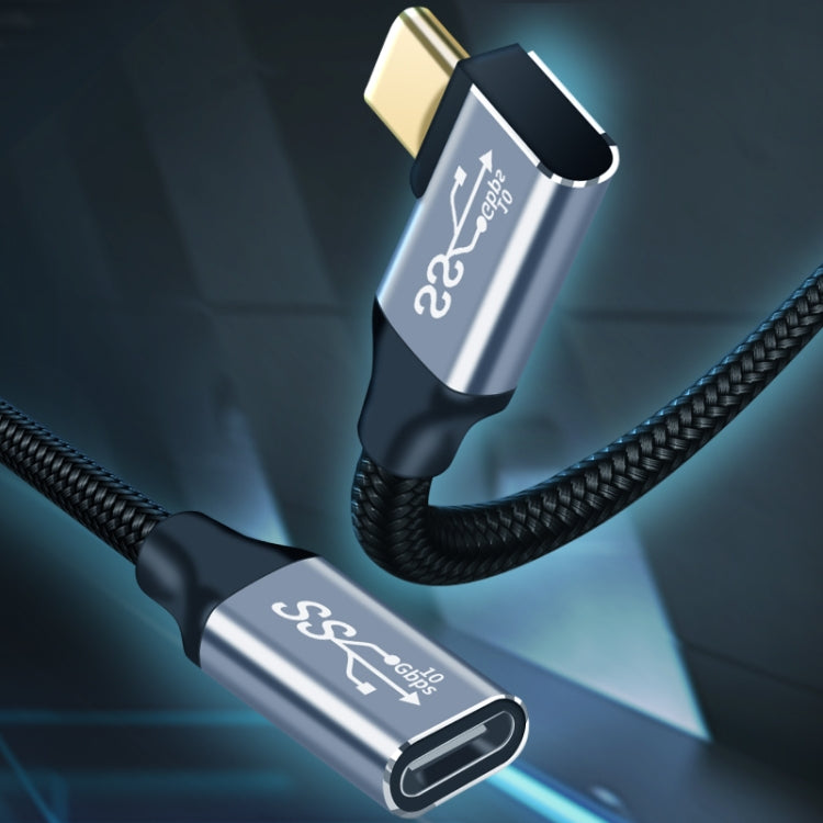 Удлинительный кабель для передачи данных USB-C/Type-C, гнездо-папа, 10 Гбит/с