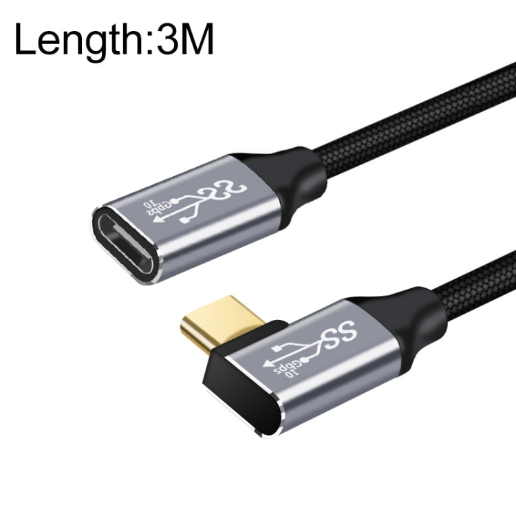 Удлинительный кабель для передачи данных USB-C/Type-C, гнездо-папа, 10 Гбит/с