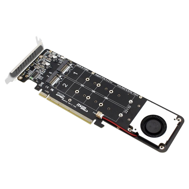 RAID-конвертер PCIe X16 - M.2 M-key NVMEx4 SSD