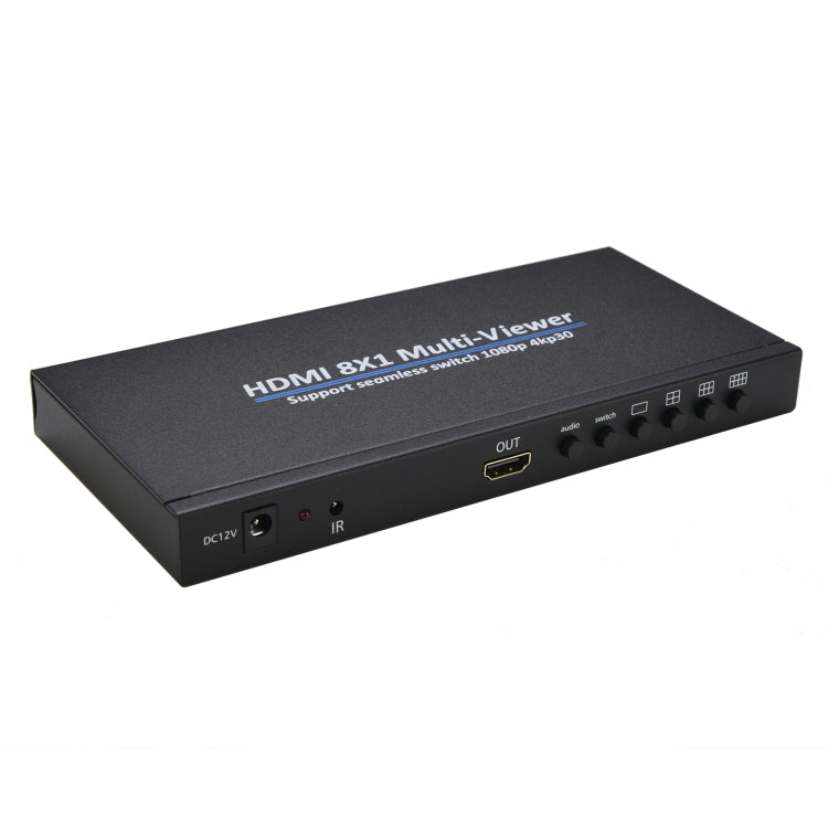 Мультиэкранный монитор HDMI 8x1 NK-818 с поддержкой плавного переключения 1080P, вилка США