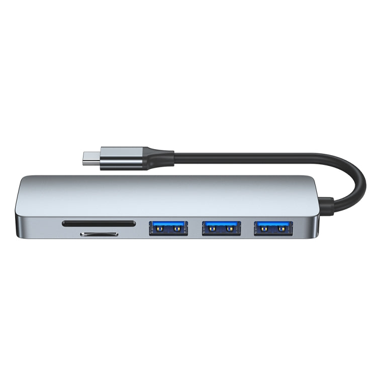 Док-станция-концентратор USB-C/Type-C — USB 6-в-1