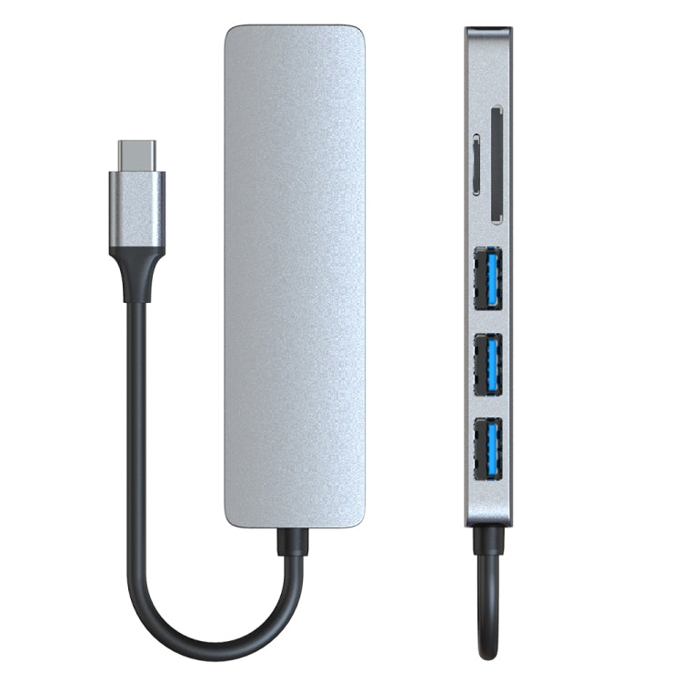 Док-станция-концентратор USB-C/Type-C — USB 6-в-1