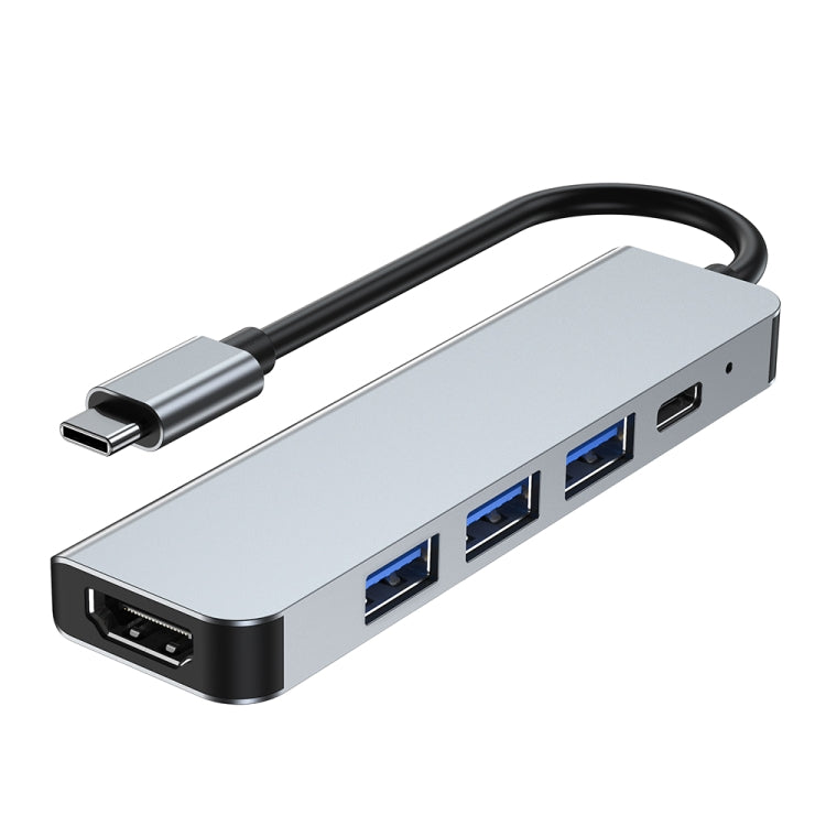 Адаптер-концентратор для док-станции USB-C/Type-C — USB 5-в-1