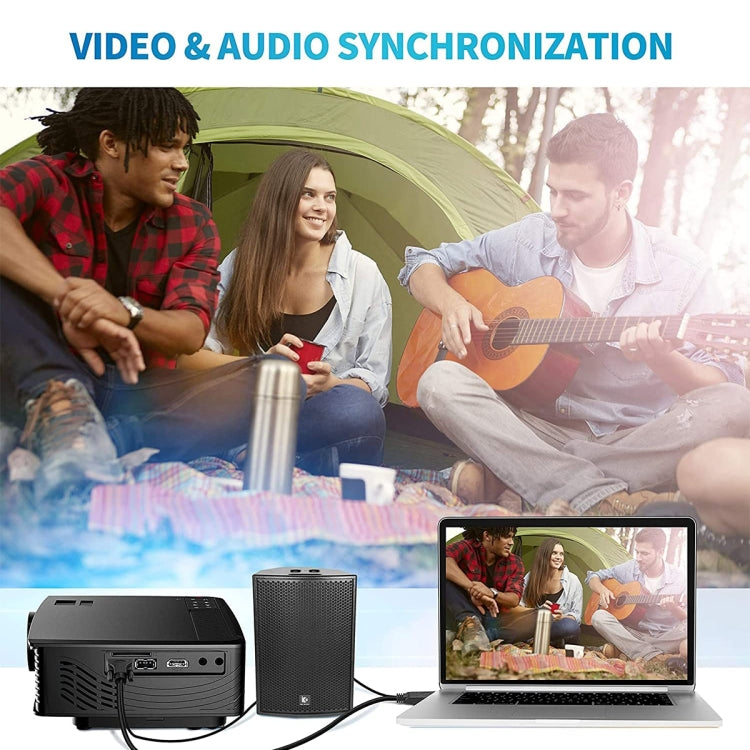 Кабель-адаптер HDMI-VGA со звуком, длина 1,8 м