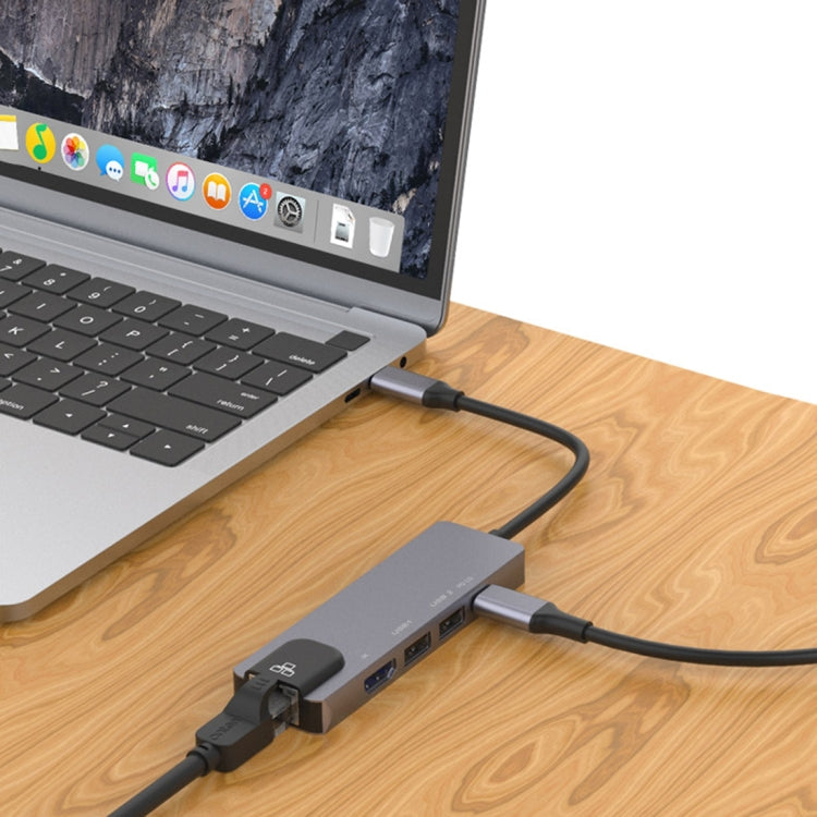Портативная многофункциональная док-станция Onten OTN-UC920S USB-C / Type-C