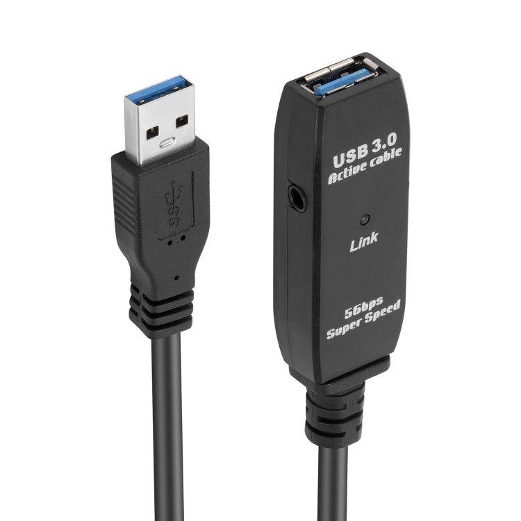 Удлинительный кабель USB 3.0 «папа-мама» для синхронизации данных сверхскоростной, длина: 10 м