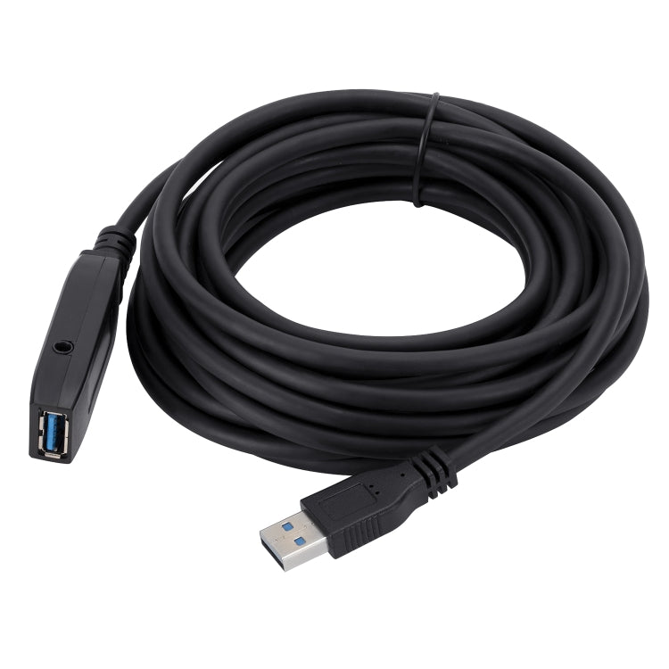 Удлинительный кабель USB 3.0 «папа-мама» для синхронизации данных сверхскоростной, длина: 10 м