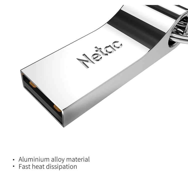 U-диск Netac U275 64 ГБ USB 2.0 с безопасным шифрованием из алюминиевого сплава