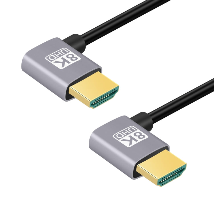 HDMI Male to HDMI Male Dual Elbow HD Audio Video Adapter Cable