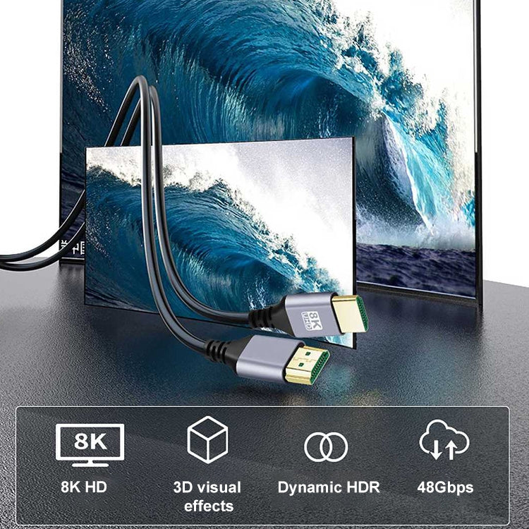 HDMI Male to HDMI Male Dual Elbow HD Audio Video Adapter Cable