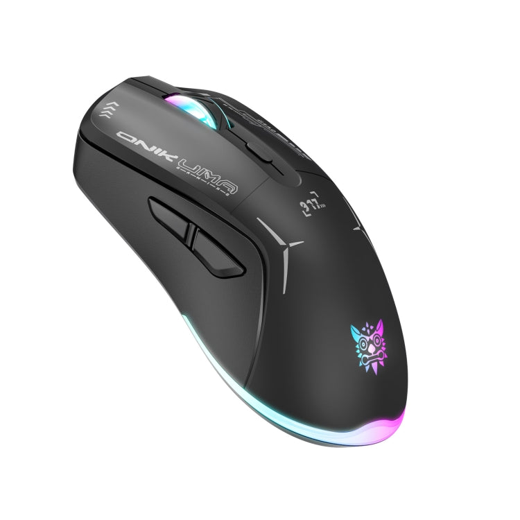 ONIKUMA CW917 RGB 4800DPI divu režīmu vadu + 2,4 GHz bezvadu pele