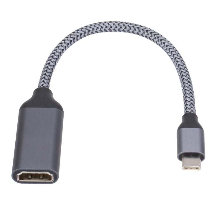 C tipa uz HDMI 4K HD projekcijas pārveidošanas kabelis