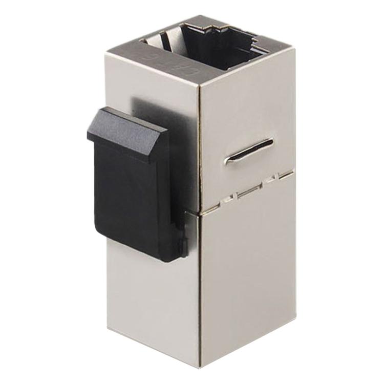 RJ45 Cat6 ekranēts līnijas savienotājs ar Keystone aizbīdni