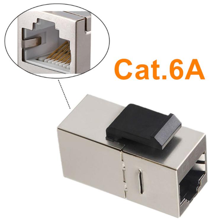 RJ45 Cat6 ekranēts līnijas savienotājs ar Keystone aizbīdni