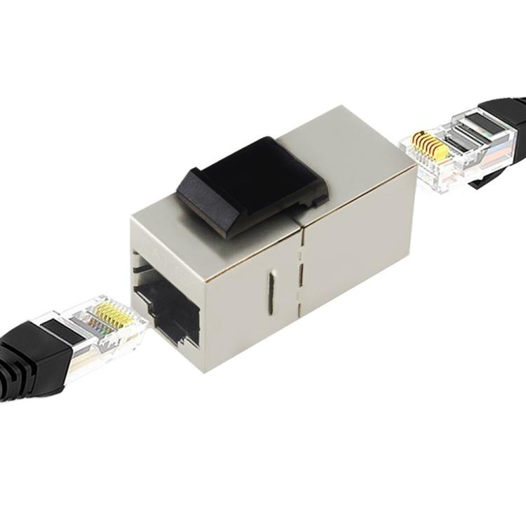 RJ45 Cat6 ekranēts līnijas savienotājs ar Keystone aizbīdni
