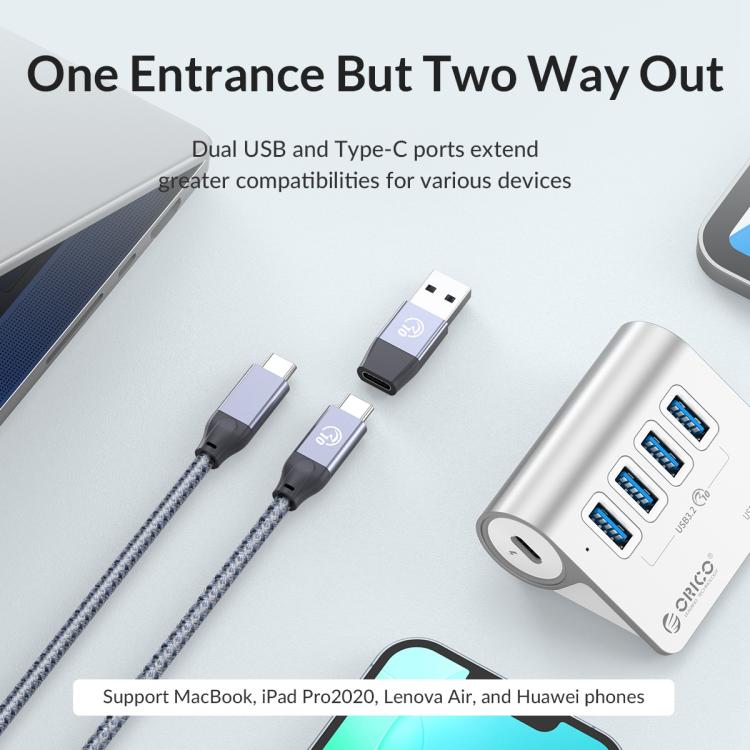 ORICO M3U7-G2 7 in 1 Type-C to USB 3.2 Docking Hub