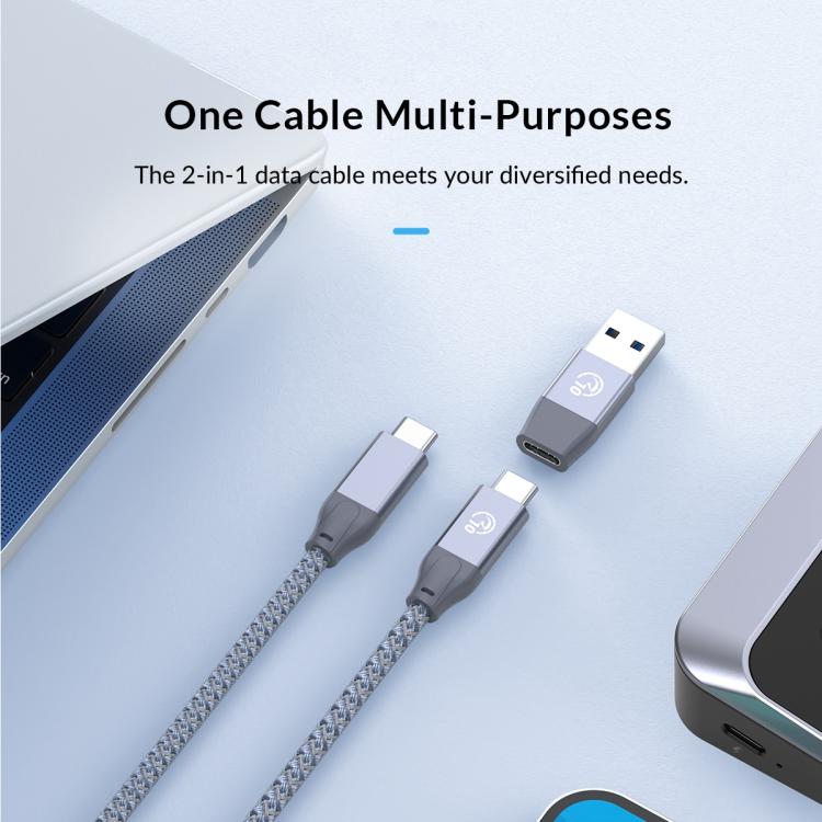 ORICO M32A2C-G2 4 in 1 Type-C to Dual Type-C and Dual USB3.2 Docking Hub