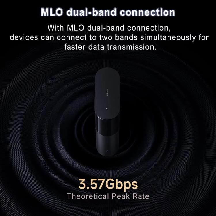 Xiaomi BE3600 Pro mājas maršrutētājs ar 7 Bluetooth tīkla vārteju, 2,5G portu un divjoslu savienojumu