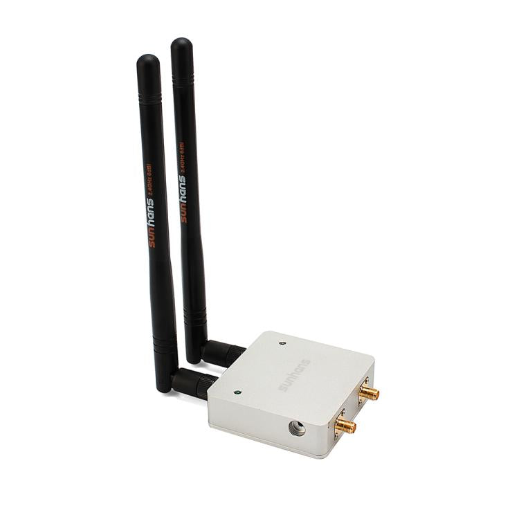 Sunhans 2.4GHz 1000mW 2T2R 300Mbps MIMO WiFi signāla pastiprinātājs