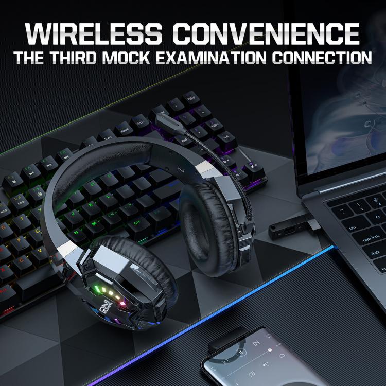 ONIKUMA B15 трёхрежимная Bluetooth, 2.4G, проводная игровая киберспортивная гарнитура