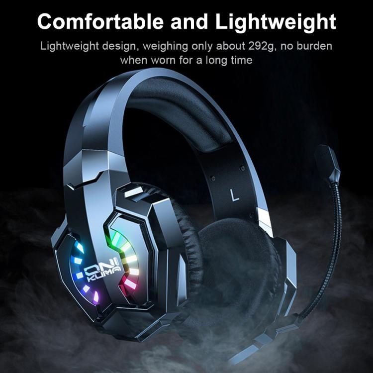 ONIKUMA B15 трёхрежимная Bluetooth, 2.4G, проводная игровая киберспортивная гарнитура