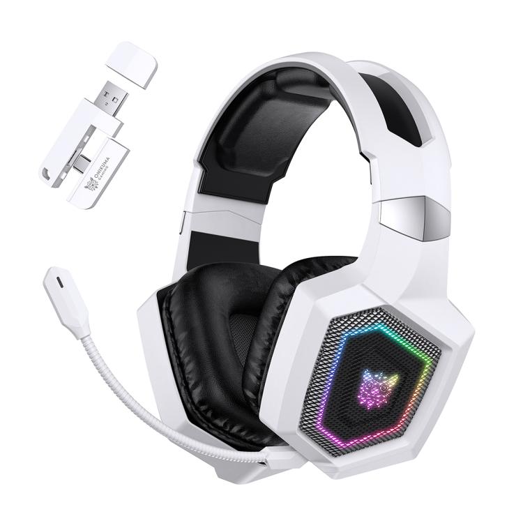 ONIKUMA GT806 trīs režīmu Bluetooth 2.4G vadu e-sporta spēļu austiņas