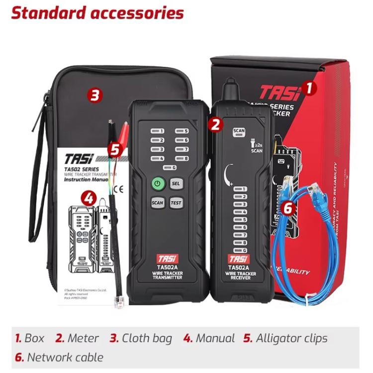 TASI TA502A Multi-function Anti-interference Network Cable Tester