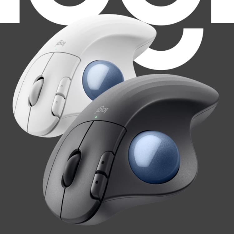 Logitech ERGO M575S kursorbumba, profesionāla CAD darba bezvadu Bluetooth pele