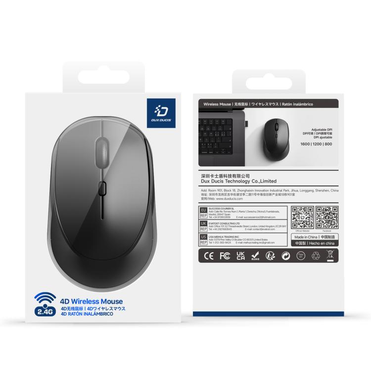 DUX DUCIS DM sērijas Bluetooth 2,4 GHz bezvadu pele