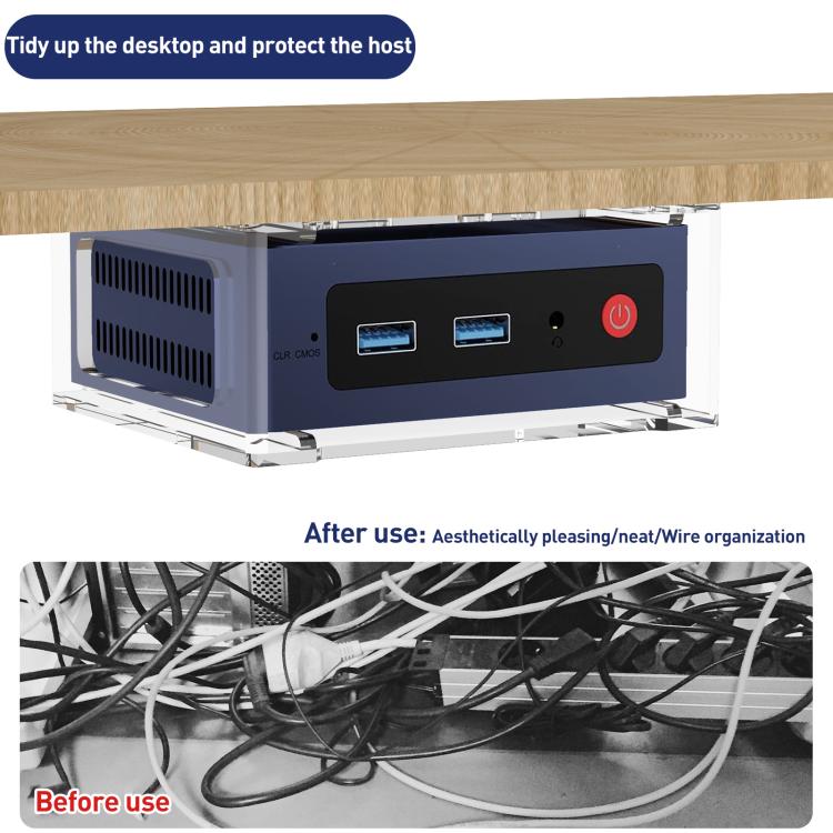 Beelink S12 Pro Mini PC darbvirsmas vertikālajam statīvam