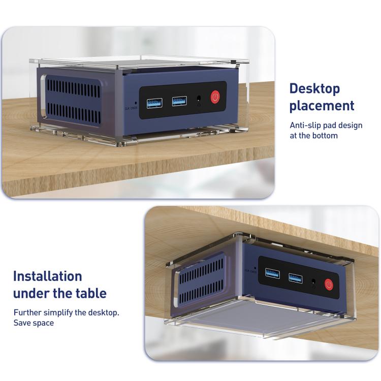 Beelink S12 Pro Mini PC darbvirsmas vertikālajam statīvam