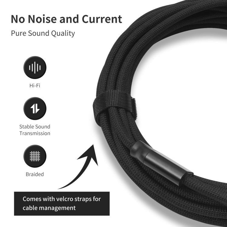 2 RCA vīriešu un 2 RCA vīriešu audio kabelis