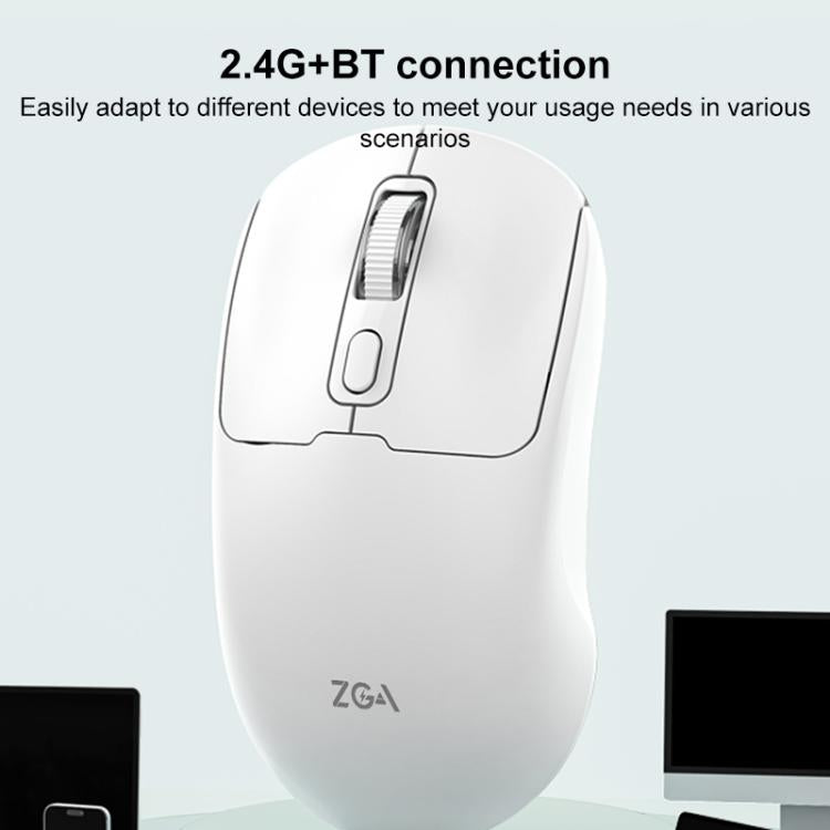 Беспроводная мышь ZGA Sky Drill Dual Modes 2.4G BT5.0