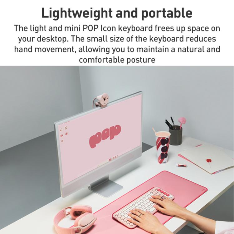 Беспроводная Bluetooth-клавиатура Logitech POP ICON KEYS