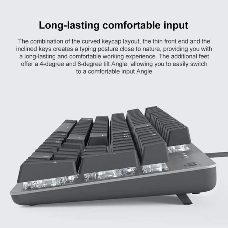 Проводная механическая клавиатура Logitech K845 с подсветкой, длина кабеля: 1,8 м