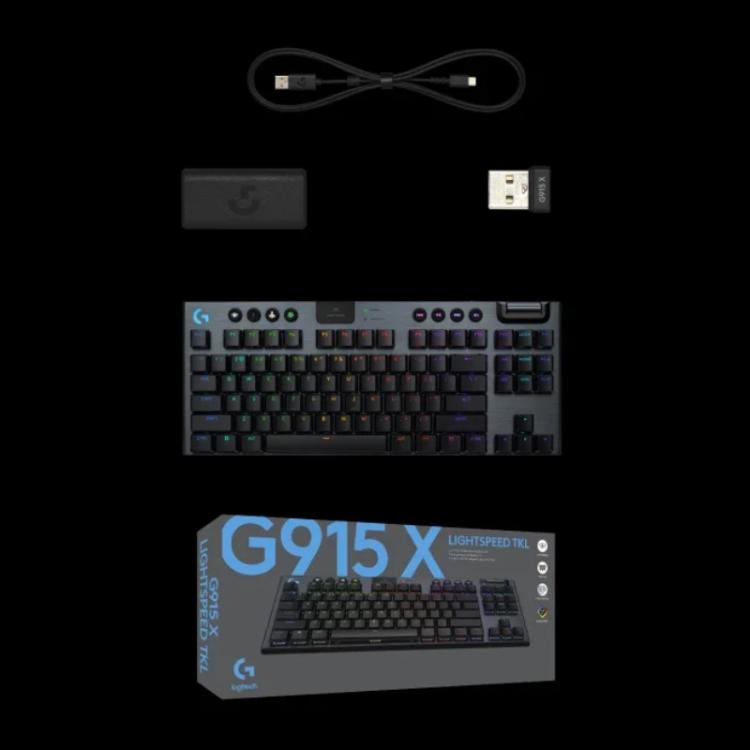 Logitech G915 X LIGHTSPEED TKL Low Profile Gaming Keyboard