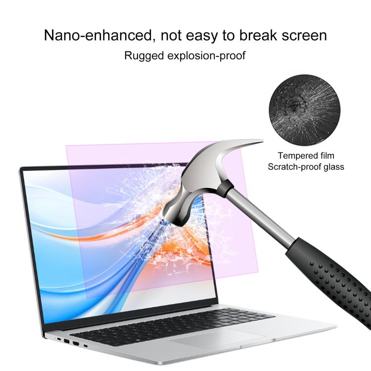 2pcs 9H Anti-Blue Light Tempered Glass Film